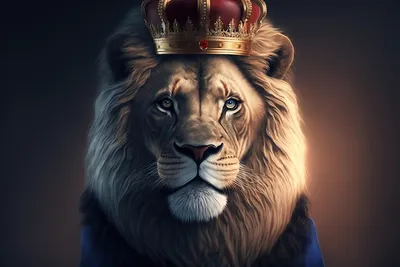 Татуировки лев корона: символ силы и власти - 