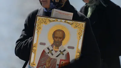 Свт. Николай Чудотворец, икона в византийском стиле | Святой николай,  Молитвы, Религиозные картины