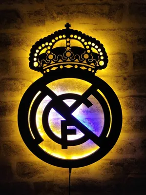 Real Madrid CF,Real Madrid Led Sign, Football Wall Decor, Real Madrid Wall  Decor | eBay