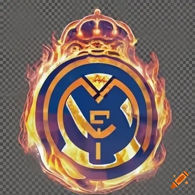 Real madrid logo 4k on Craiyon