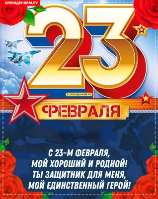 166 поздравлений с 23 февраля любимому: мужчине, парню и мужу + открытки