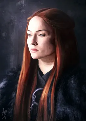 Sansa Stark and the Hound – John Picacio