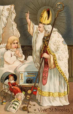 Сегодня день святого Николая по Григорианскому и Новоюлианскому календарю -  РИСУ