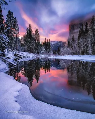 Зимняя природа картинки красивые - 67 фото