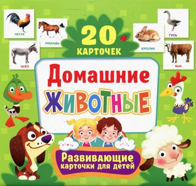 Развивающие карточки для детей "Лесные животные" - купить книгу с доставкой  в интернет-магазине «Читай-город».