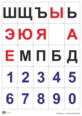 Русский алфавит для детей с картинками | Алфавит, Для детей, Молния маккуин