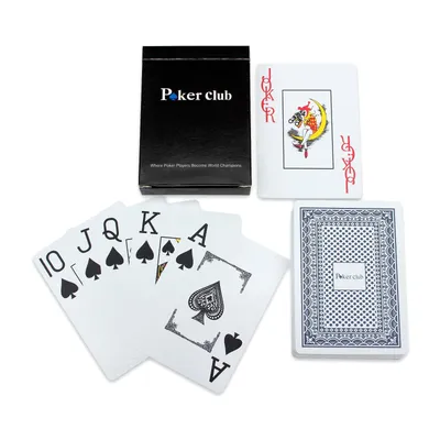 Пластиковые карты для покера Poker Club, красная рубашка, 54 штуки ,  Высококачественные игральные карты для профессионалов с прочным покрытием и  стандартным размером - купить с доставкой по выгодным ценам в  интернет-магазине OZON (211972695)
