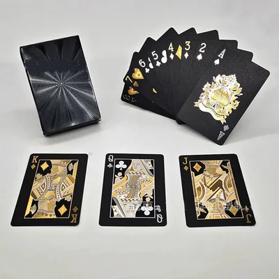 Игральные карты Poker Club carti de joc пластик