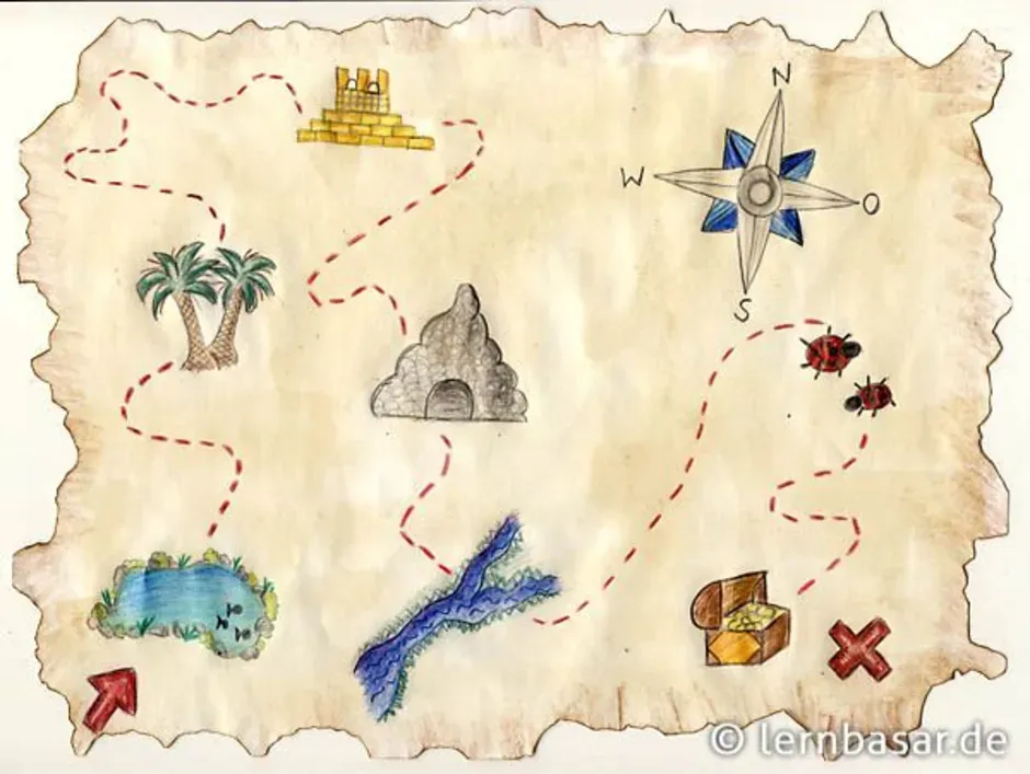 Где найти карту пиратов