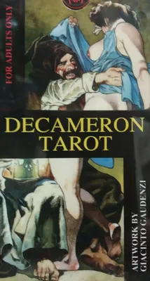 Карты Уэйта Гадальные Карты Таро Декамерон Decameron 78 карт эротическое