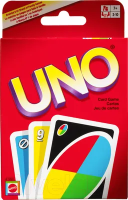 настольная игра карты "uno" (стандартная, базовая версия) - Магазин игрушек  - Фантастик