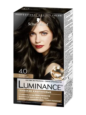 Стойкая краска для волос Luminance Color, 4.0 Холодный каштановый, 165 мл -  купить в  ( Юг ), цена на Мегамаркет