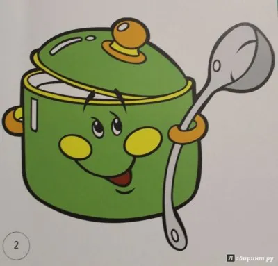 Иллюстрация 8 из 8 для Плакат "Посуда. Для самых маленьких" | Лабиринт -  книги. Источник: Мама Юля