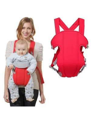 Рюкзак кенгуру для ребенка Baby Carrier Красный в Хабаровске за 990 рублей  – купить по лучшей цене