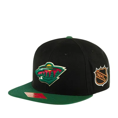 Бейсболка с прямым козырьком AMERICAN NEEDLE 43732A-MNW Minnesota Wild  Blockhead NHL (черный / зеленый) купить за 3990 RUB в Интернет магазине |  Страница 43732