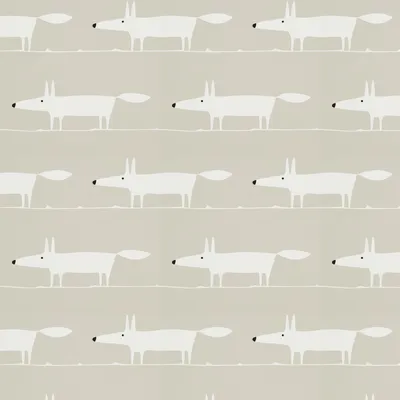 Mr Fox от Scion — Sage/Poppy — Обои : Wallpaper Direct