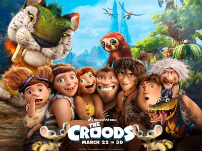 Официальные обои The Croods, стандартные и широкоэкранные | Обои из фильмов