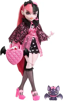 Коллекционная кукла Монстр Хай Кэтти Нуар, Новый скарместр - Monster High  Catty Noir