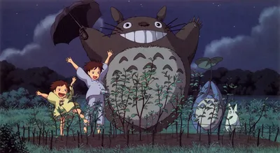 Студия Ghibli, лес, растения, вода, HD обои для телефона | Пикпикселей