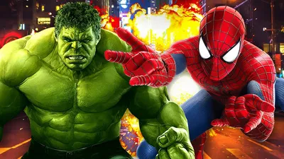 ХАЛК VS ЧЕЛОВЕК ПАУК ▻ HULK против SPIDERMAN [СУПЕР РЭП БИТВА] - YouTube