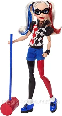 Купить Кукла Barbie Харли Квин DC Super Hero Girls Harley Quinn 12" Action  Doll, цена 490 грн —  (ID#1456413409)