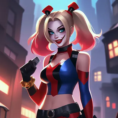 Anime Sets Harley Quinn Costumes Adult Cosplay - 