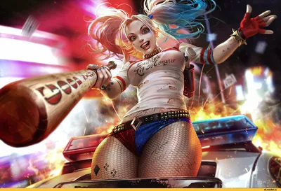 арт барышня :: красивые картинки :: Harley Quinn :: DC Comics :: фэндомы ::  NeoArtCorE :: Suicide Squad :: Suicide Squad (фильм) :: DC Extended  Universe - JoyReactor