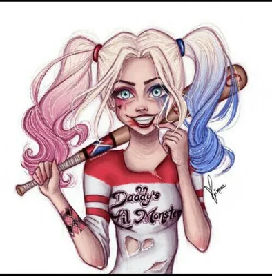 Harley Quinn (Харли Квинн, Харлин Квинзель) :: Yury Flics :: DC Comics (DC  Universe, Вселенная ДиСи) :: art (арт) :: фэндомы / картинки, гифки,  прикольные комиксы, интересные статьи по теме.