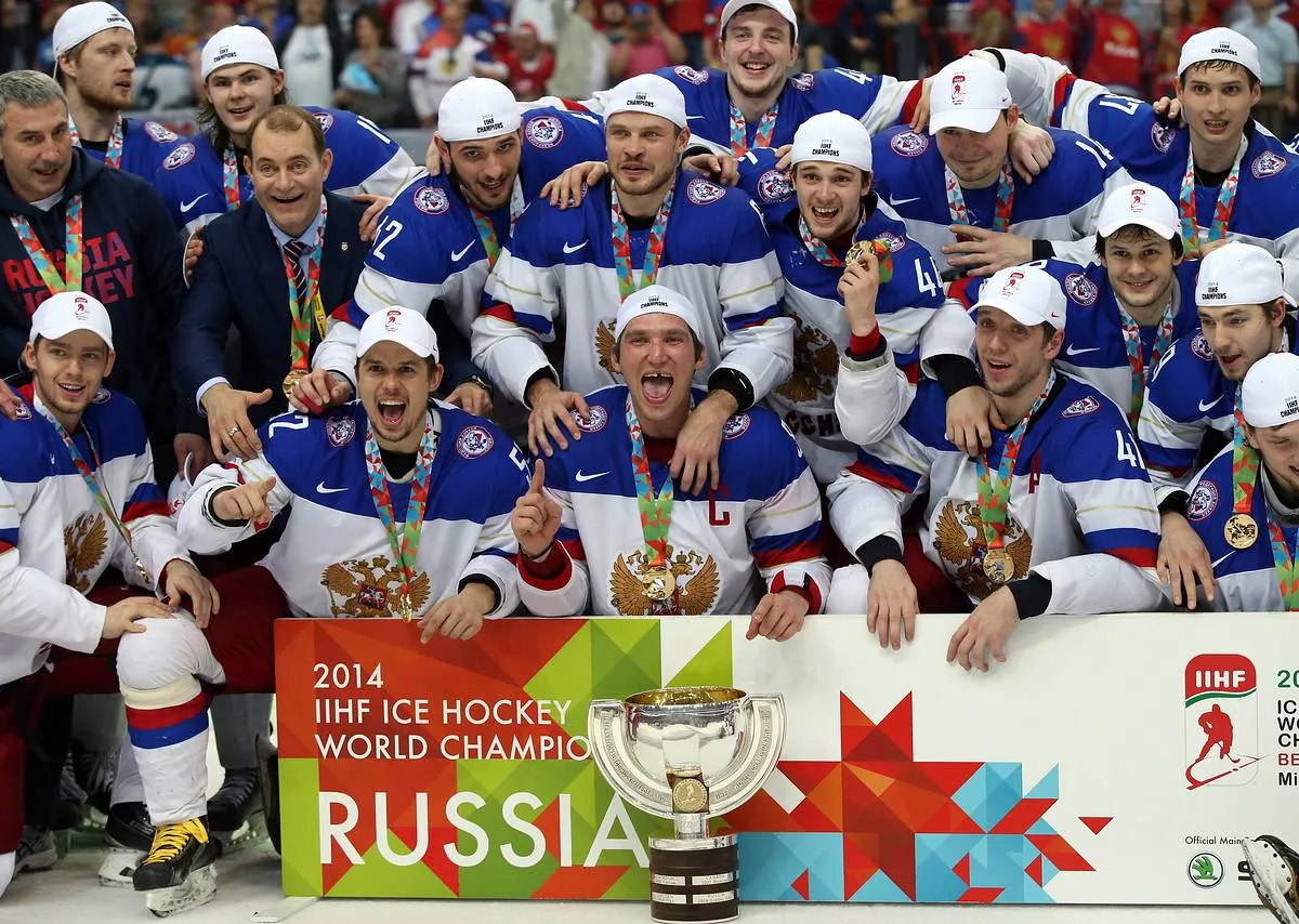Россия хоккей сколько раз чемпионы