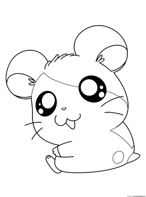 How to draw a hamster, easy drawings for sketching - YouTube