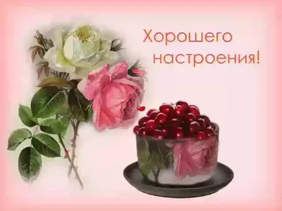 Открытки хорошего дня и настроения (98 лучших фото)