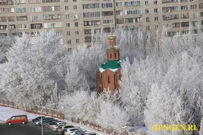 Картинка: Пусть зимний день хорошим будет! Удачи! Стихотворение