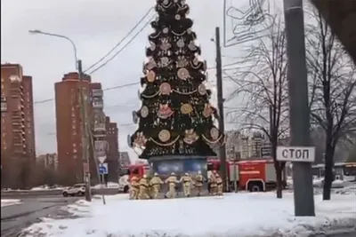 Хоровод вокруг новогодней елки с участием губернатора Нижегородской области  Валерия Шанцева Новости Нижнего Новгорода