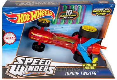 Машинки скоростные 26 см Hot Wheels Speed Winders купить недорого