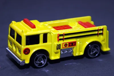 Hot Wheels Monster Trucks 5 Alarm Yellow with Free fire Truck Car – Square  Imports