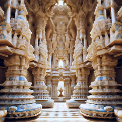 Удивительная архитектура храмов Индии