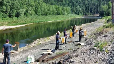 Сельский пейзаж. В центре России - Альберт Сафиуллин