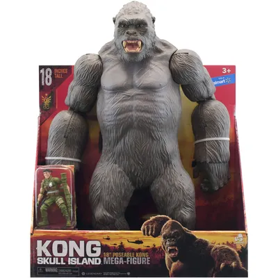 Игрушка Кинг Конг (Kong Skull Island 18" Poseable Kong with Figure) купить  в Киеве, Украина - Книгоград