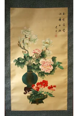 Китайская живопись гохуа от shigu: Китайская живопись гохуа. Шаньшуй - горы  и воды.