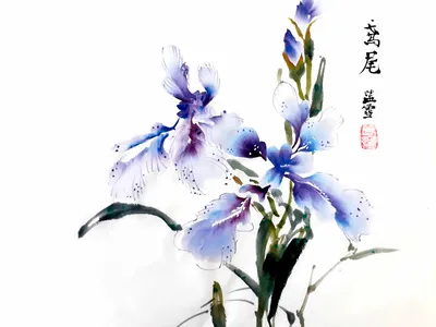 Картина интерьерная на дереве китайская живопись (Го-хуа, горы и воды) -  915 В - купить по низкой цене в интернет-магазине OZON (415047532)