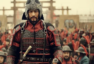 Средневековый китайский воин - 3D-сцены - Цифровое образование и обучение  Мozaik