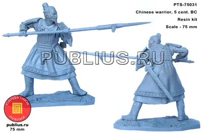 Китайский воин III в до н.э.- III в н.э.