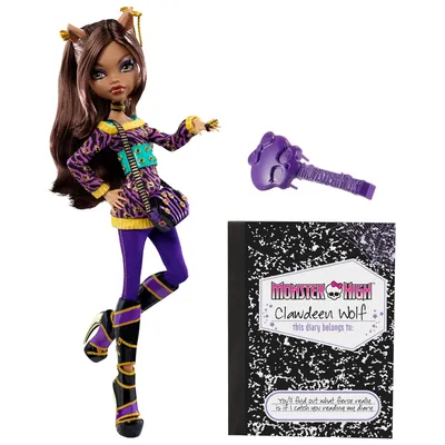 Купить коллекционная кукла Monster High Школа Монстров Клодин Вульф  страшная экскурсия, цены на Мегамаркет