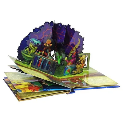 Озвученная книга с 3Д картинками - Замок с привидениями от Азбукварик,  00890-8 - купить в интернет-магазине 