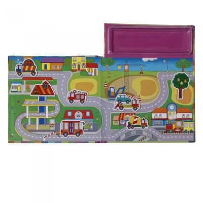 Магнитная книжка-игрушка БУКВА-ЛЕНД 0939187: купить за 750 руб в интернет  магазине с бесплатной доставкой
