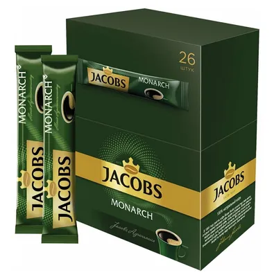 Кофе "Jacobs Monarch Crema" зерно, 1000 грамм