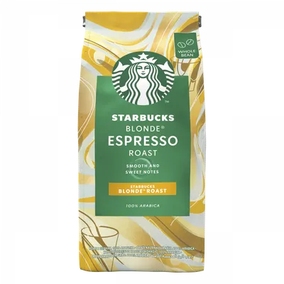 Кофе Starbucks Blonde Espresso в зернах 200г купить в Москве | Доставка по  России.