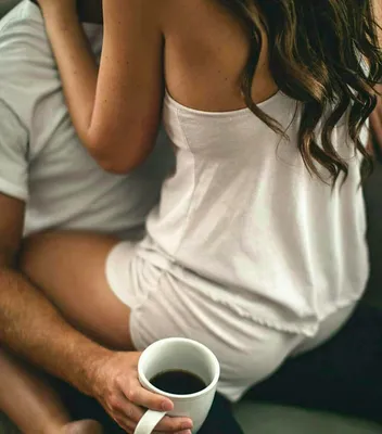 Доброе утро милая картинки с кофе в постель
