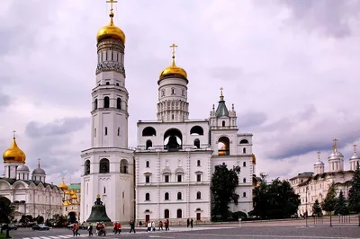 Москва Кремль Колокольня Иван Великий Церковь Иоанна Лествичника Собор  Николая Чудотворца Гостунского Фотография