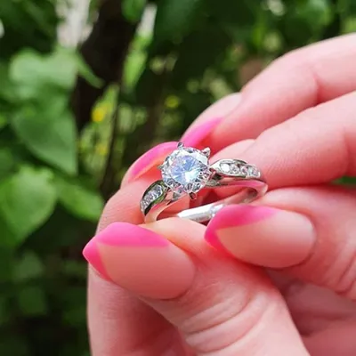 Красивое кольцо на помолвку из медицинской стали Ирина Steel Evolution  ks-927